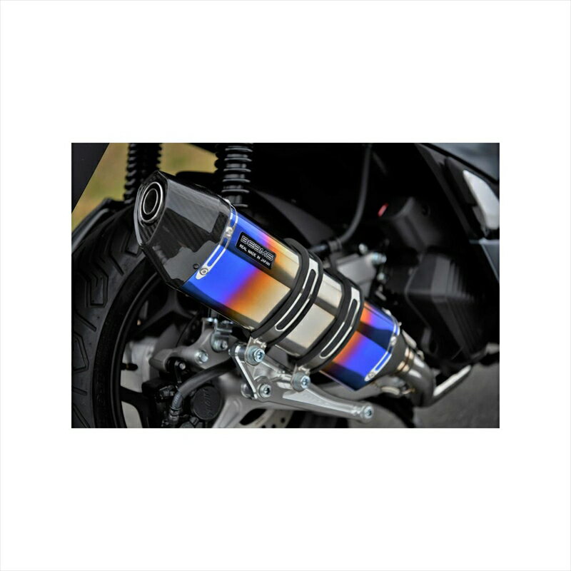 バイクパーツ マフラービームスモーターカンパニー CORSA-EVO2ヒートチタンサイレンサー G195-65-001 4582285346449PCX125 2BJ-JK05