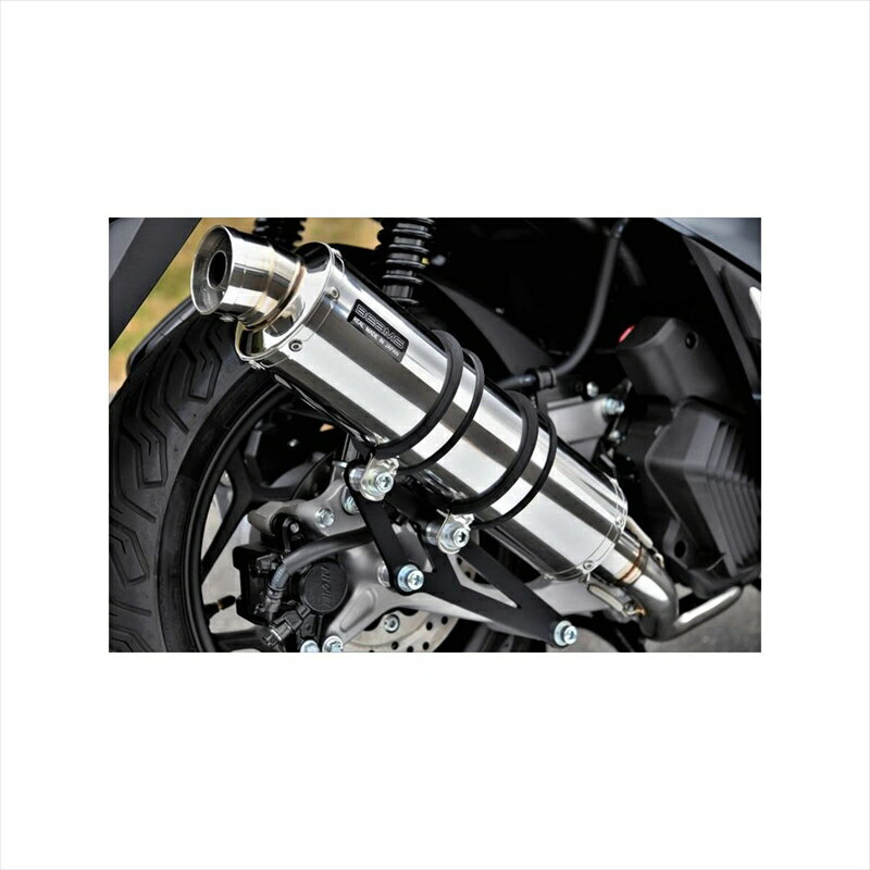 バイクパーツ マフラービームスモーターカンパニー R-EVO ステンレスサイレンサー G195-53-008 4582285346463PCX125 2BJ-JK05