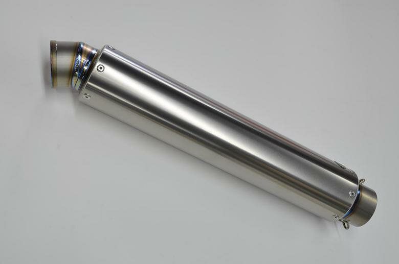 バイクパーツMAVERICK(マーベリック) スポーツサイレンサー M83/400mm 83T40-2PS4548916094912素地チタン/ソリッドエンド2P