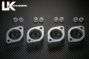 バイクパーツ マフラーユーカナヤ ビレットエキゾーストフランジ SLVEFSVZEP75 4548916810406ZEPHYR750/ZEPHYR750RS(2)