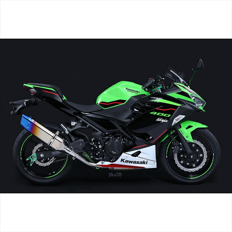 バイクパーツ マフラートリックスター 政府認証S/O イカヅチJSS-015E-L4YT 4560417408302Ninja250/400 18-21