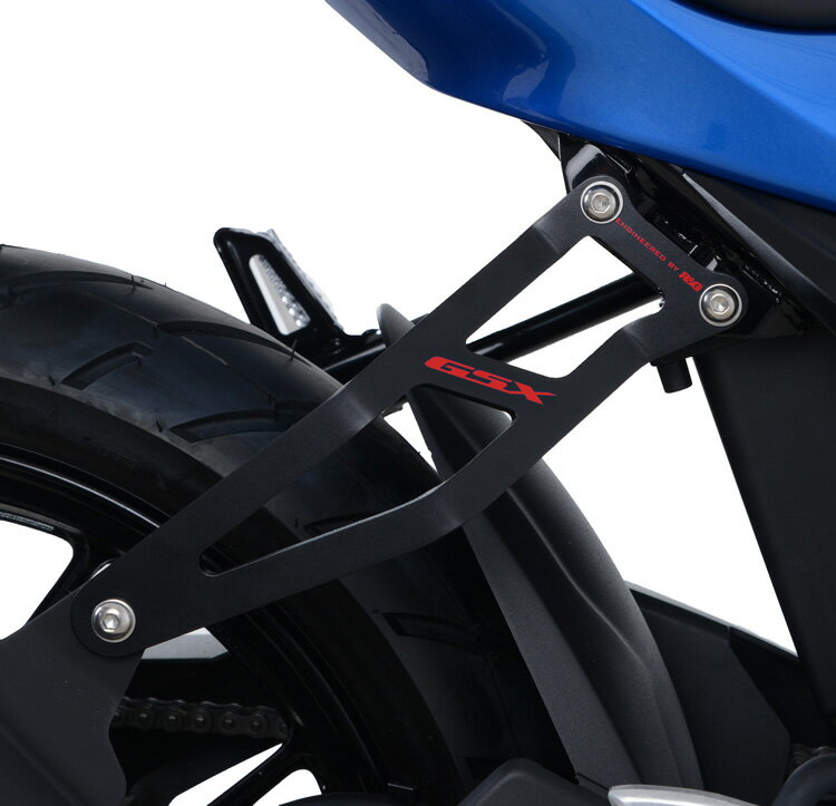 バイク用品 マフラーアールアンドジー R＆G エキゾーストハンガー ブラック レッド GSX-R125 GSX-S125 17-RG-EH0083BKA-RED 4573382083078取寄品