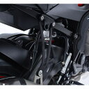 バイクパーツ マフラーアールアンドジー エキゾーストハンガー ブラックRG-EH0076BKA 4580041230049BMW S1000R 17-