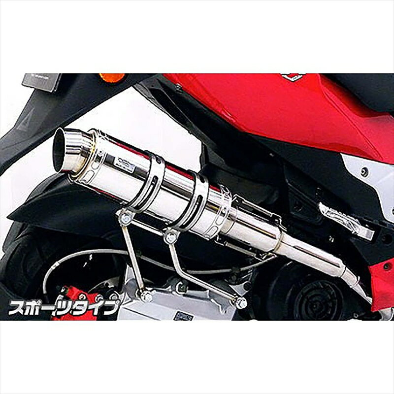 バイクパーツ マフラーウイルズウィン ロイヤルマフラー スポーツタイプ562-59-03 4548664500246PGO G-MAX220