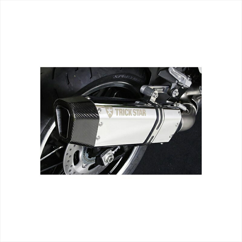 バイクパーツ マフラートリックスター レーシングS/O イカヅチ ステン・カーボンRSS-015E-L7SC 4573269953449ショート Ninja250 18-