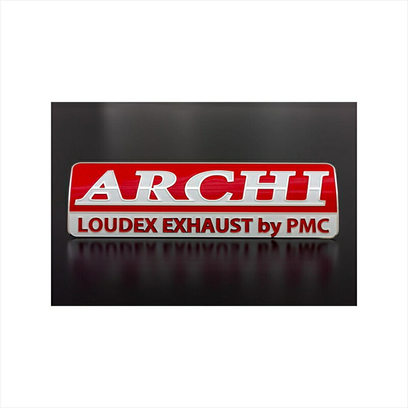 バイクパーツ マフラーピーエムシー ARCHI サイレンサーエンブレム 189-2091 4589641414170ARCHI