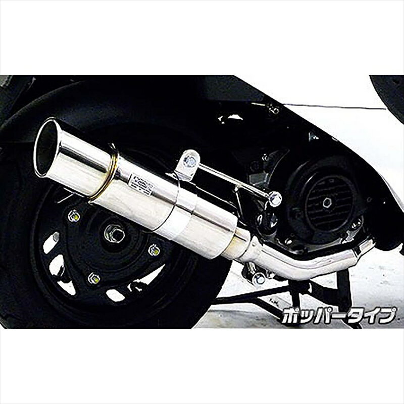 バイクパーツ マフラーウイルズウィン ロイヤルマフラー ポッパータイプ 512-59-02 4548664667727SYM Xpro 風50