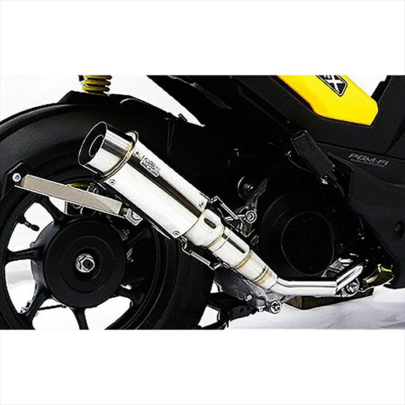 バイクパーツ マフラーウイルズウィン ハイパフォーマンスマフラー1282-18-01 4548664870103ズーマーX