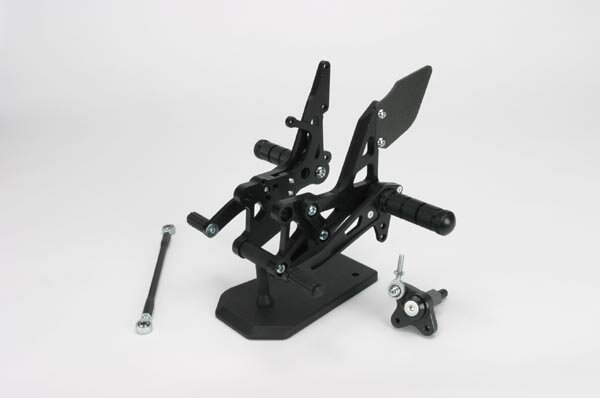 バイクパーツ ステップスパイス タクティカルステップ 3POS/BLK 0102BSB1H603B 4547567443988CBR600RR 07-10
