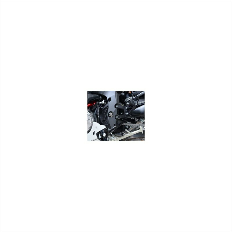 バイクパーツ ステップアールアンドジー 可変レーシングステップキット ブラックRG-RSET27BK 4582483537649YZF-R1/M 15-