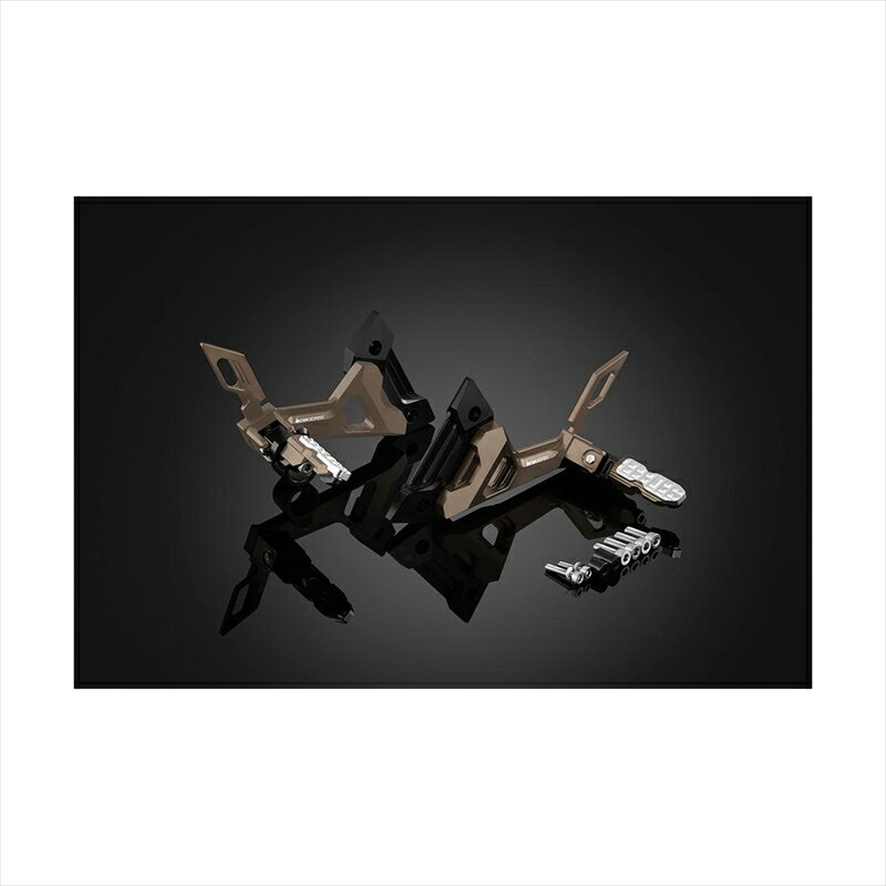 バイクパーツBIKERS(バイカーズ) リアフットレスト チタン K0211-TIN4548916433056Ninja250 13-17/Z250 13-17