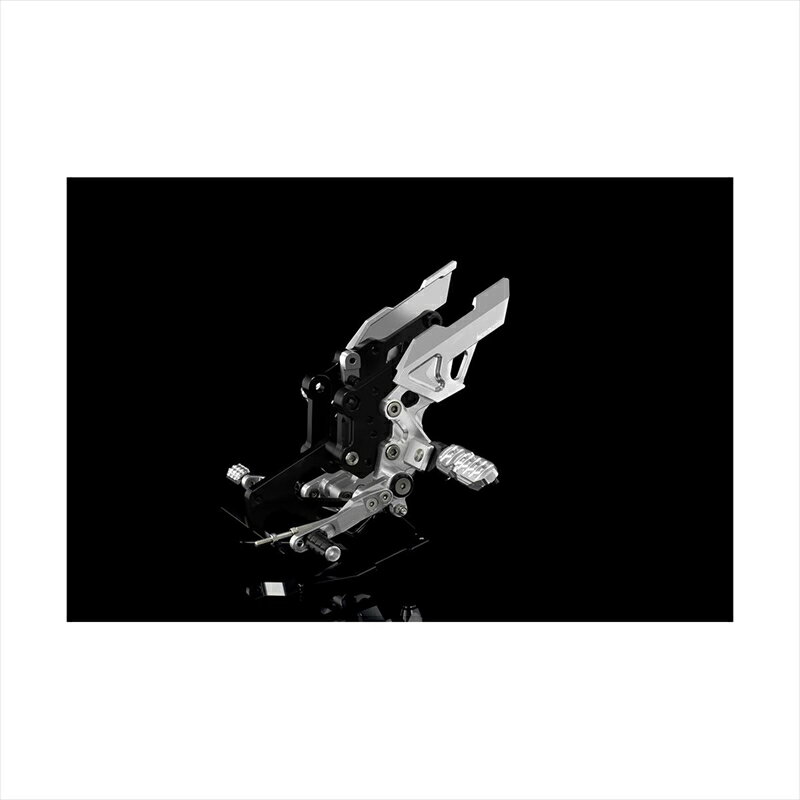 バイクパーツBIKERS(バイカーズ) バックステップ シルバー K0218-SLV4548916435272Ninja250R/250 08-17