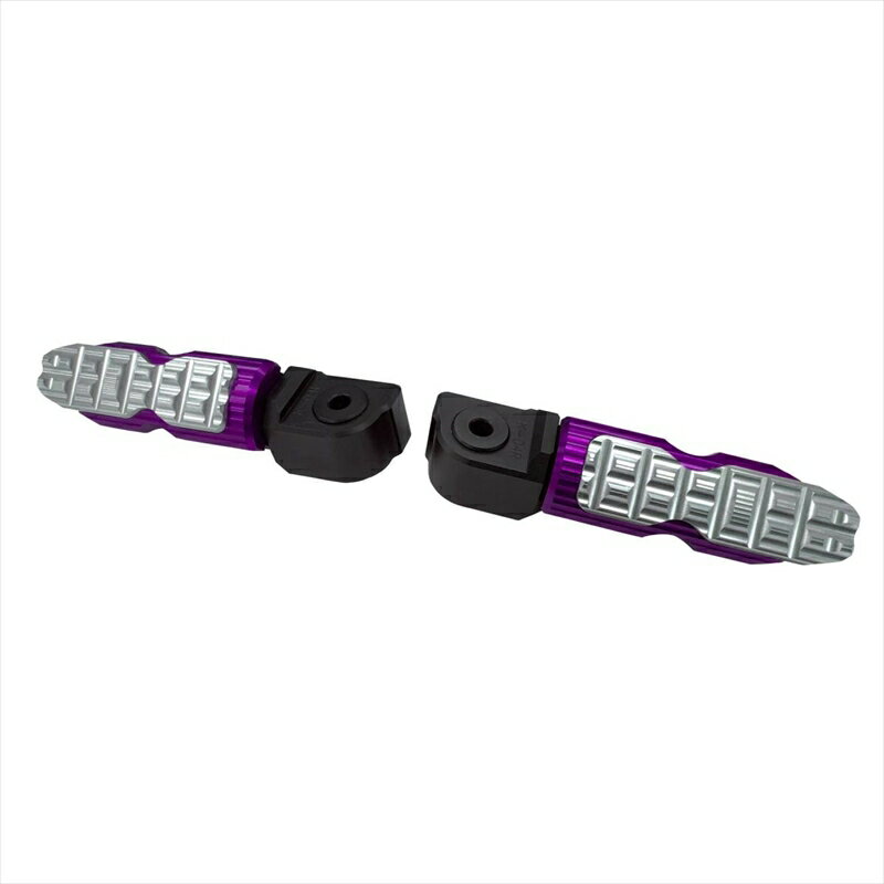 バイクパーツBIKERS(バイカーズ) タンデムステップ パープル K0304-PUR4548916468119Ninja250/400 18-24 Z250 19-24 Z900 18-24 Z1000 14-22