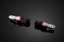 バイクパーツBIKERS(バイカーズ) リアフットレスト レッドY0208-RED4548916968763