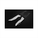 バイクパーツBIKERS(バイカーズ) フットプレート 左右セット ブラック/シルバー Y0226-BLK-SLV4550255219185NMAX 16-20