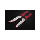 バイクパーツBIKERS(バイカーズ) フットプレート 左右セット レッド/シルバー Y0226-RED-SLV4550255219345NMAX 16-20