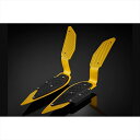 バイクパーツBIKERS(バイカーズ) フットプレート 左右セット ライトゴールド/ブラック Y0316-LGD-BLK4550255219475XMAX 18-22