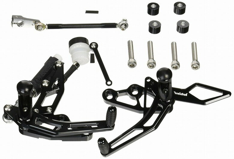 バイクパーツWOODSTOCK(ウッドストック) ステップキット 1POS/BLK WBS-K01-BB4547567703495Z1/Z1000MKII
