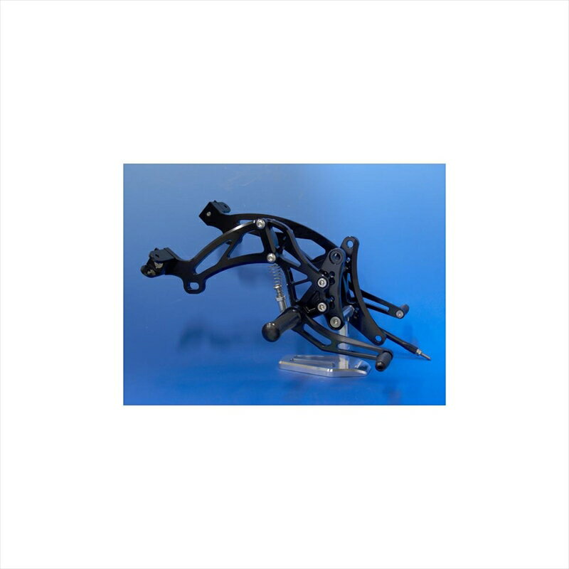 バイクパーツWOODSTOCK(ウッドストック) ステップキット 4POS/タンデムシヨウ/BK WBS-K21-TB4547567756392ZEPHYR750
