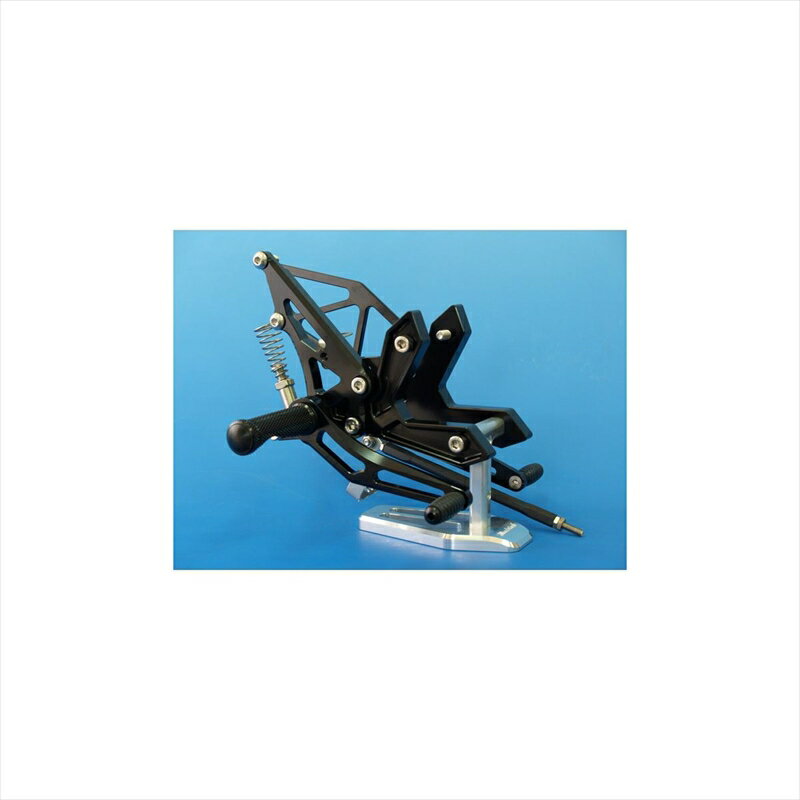 バイクパーツWOODSTOCK(ウッドストック) ステップキット 4POS/BLK WBS-K22-BB4547567756408Z1000 07-09