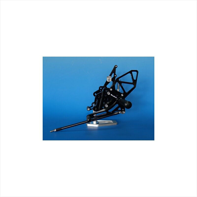バイクパーツWOODSTOCK(ウッドストック) バックステップキット オールBLK WBS-S11-BB4548664259908GSX-R600 06-08/GSX-R750 08-09