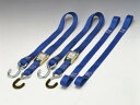 バイク用品 アールシーエンジニアリング RCエンジニア タイダウンセット BLU 1インチ アシストベルトツキT1010B 4520616355128