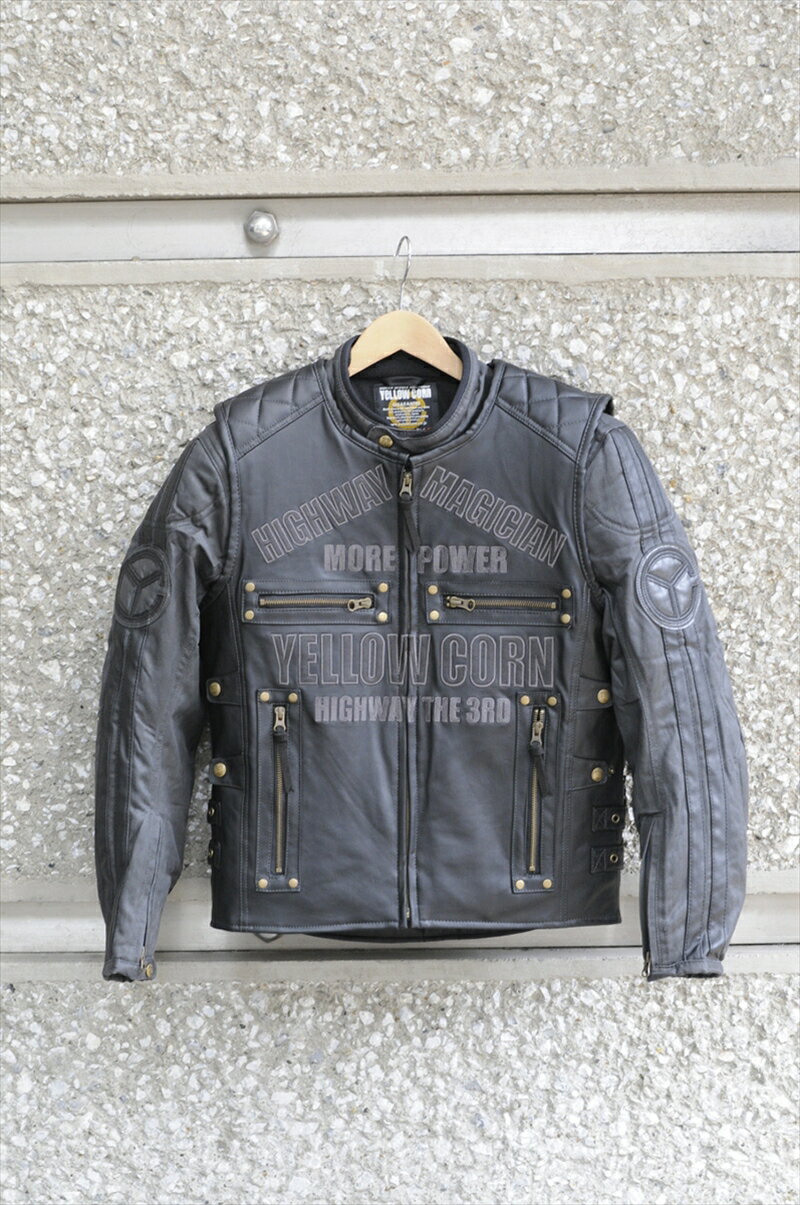 バイクパーツ ウェアYELLOW CORN(イエローコーン) コットンジャケット #LL YB-23114571375879264