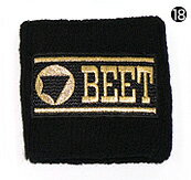 バイクパーツBEET(ビート) BEETリストバンド 黒 0708-RTB-044582346459 ...