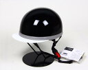 バイク用品 ウェア 帽子unicar ユニカー工業 ユニカーコウギョウ ハーフキャップヘルメット ブラックBH9K 4982612831622取寄品