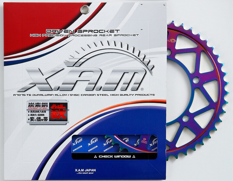 バイク用品 駆動系XAM ザム ENDUROスチール スプロケット520-49T RMX250S R TS200R DR250R(95-) 350R(95-) DRZ400S(00-) R(00-)B4301R49 4528388160612取寄品 セール