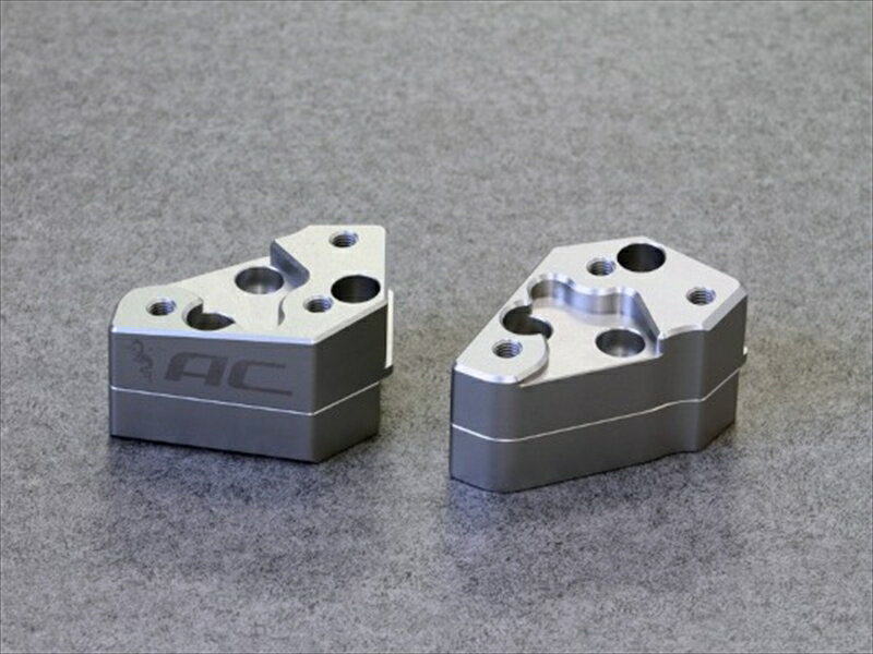 バイク用品 ハンドル トップブリッジ&ハンドルポストアールズギア ラクポジハンドルスペーサー 1400GTR 08-14アールズギア AC00-002K 取寄品