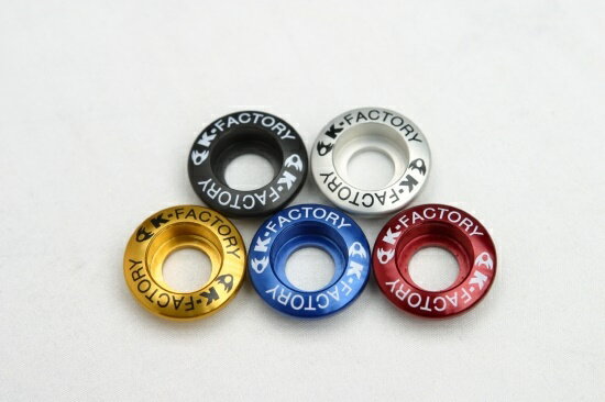 バイク用品 スイングアームK-FACTORY スタンドフック シルバー M6 K-FACスイングアームヨウケイファク..