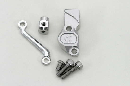 バイク用品 ハンドル ミラーK-FACTORY マスタークランプ ブレーキガワ シルバー ブレンボミラーホルダツキケイファクトリー 000HZBW001H 取寄...