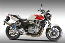 バイク用品 マフラー 4ストスリップオン&ボルトオンマフラーK-FACTORY FRCチタンS O φ110X490 1本出 CB1300SB 08-11ケイフ...