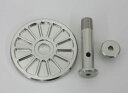 バイク用品 冷却系 その他(冷却系)K-FACTORY オイルフィルターカバーセット シルバー Z1 Z2ケイファクトリー 126TZDO008H 取寄品