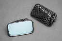 バイク用品 ハンドル ミラーA-TECH 固定カーボンシャフト(逆) LOWセット DRYカーボンミラーT2 ネイキッド用エーテック PMT2-K-NC2-1 ...