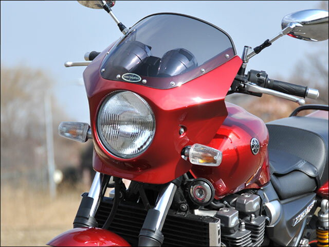 バイク用品 外装 カウルシックデザイン マスカロード ブラック2 クリア XJR1300CHIC DESIGN MQ33-BK2 取寄品