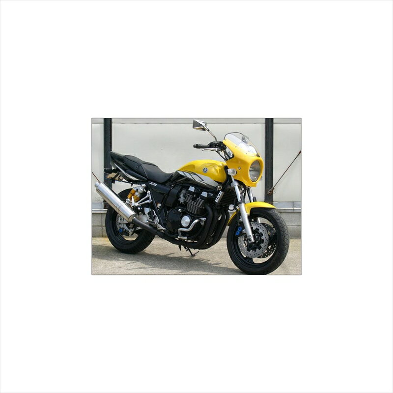 バイクパーツ 外装シックデザイン ロードコメット ブラック2/クリア RC38-BK2 4547567193876XJR400R 98-