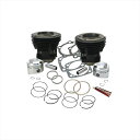 バイクパーツエスアンドエスサイクル S&S BORE CYLINDER&PISTON KIT BLK BT 79-8491-9024 4549950021414
