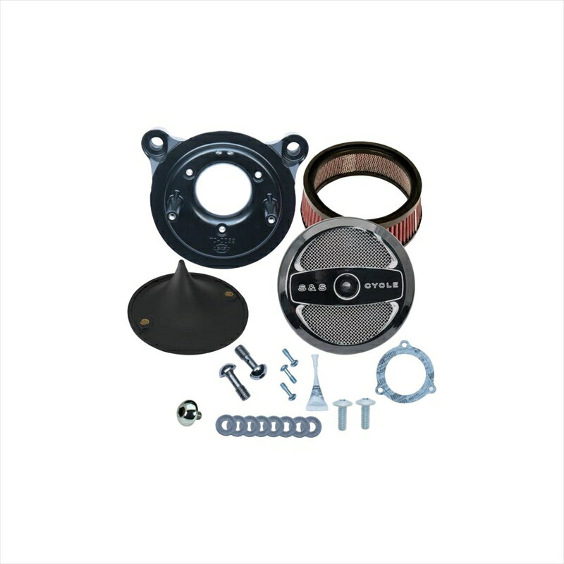 バイクパーツエスアンドエスサイクル S＆S ステルス エアクリーナーキット エアワン ツインカム 電子スロットル 08-17170-0485 4550255171025