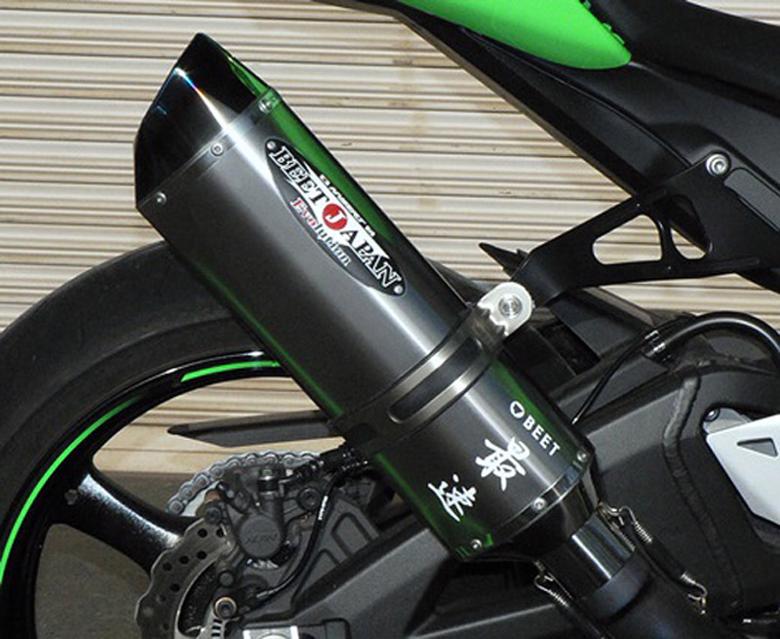 BEET ナサートR Evo TYPE-2 JSB ZX-10R 11-15 クリアチタン 《ビート 1002-B51-50》