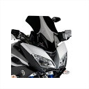 バイクパーツ 外装プーチ レーシングスクリーン ブラック 7645N 4548916450497MT-09TRACER 15-