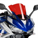 バイクパーツ 外装プーチ レーシングスクリーン レッド 7649R 4548916819768YZF-R25