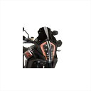 バイクパーツ 外装プーチ レーシングスクリーン ブラック 9716N 45499505700041290 SUPER ADVENTURE S 17-