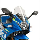 バイクパーツ 外装プーチ スクリーン レーシング クリア9722W 4549950740445GSX250R 17-19