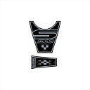 バイクパーツ 外装モトグラフィックス タンクパッド BLK MT-TB006K 4580041211673BMW K1300S