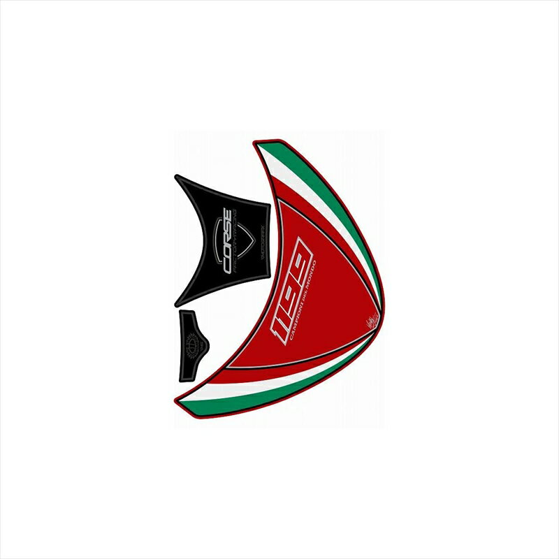 バイクパーツ 外装モトグラフィックス タンクパッド RED MT-TD020RT 4580041214452DUCATI 1199PANIGALE