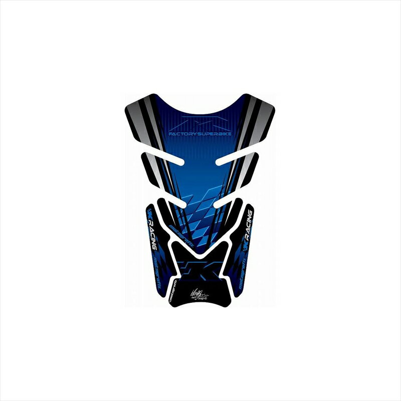 バイクパーツ 外装モトグラフィックス タンクパッド BLU MT-TK010B 4580041216470KAWASAKI QUADPAD