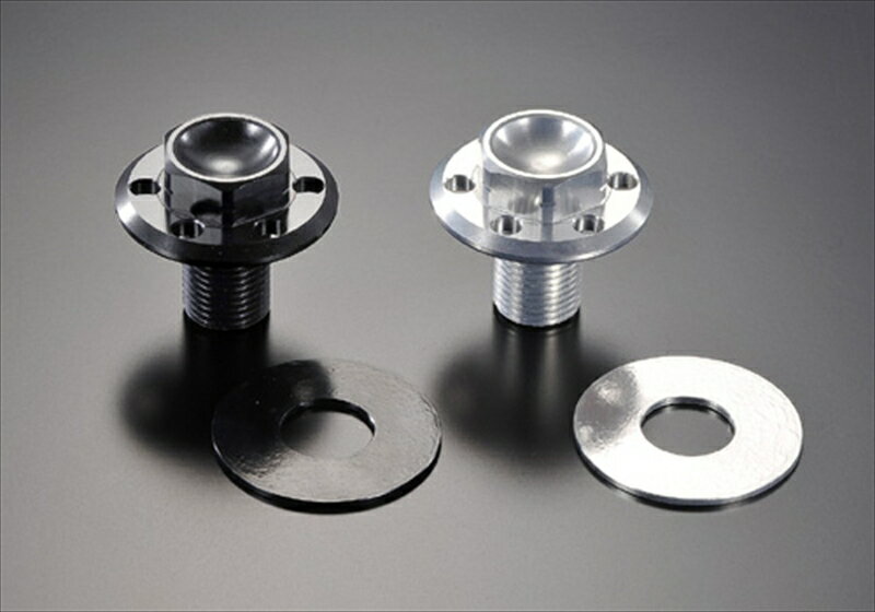 バイクパーツAGRAS(アグラス) アルミケズリダシセンターボルト ブラック 346-016-150BK4547567758020