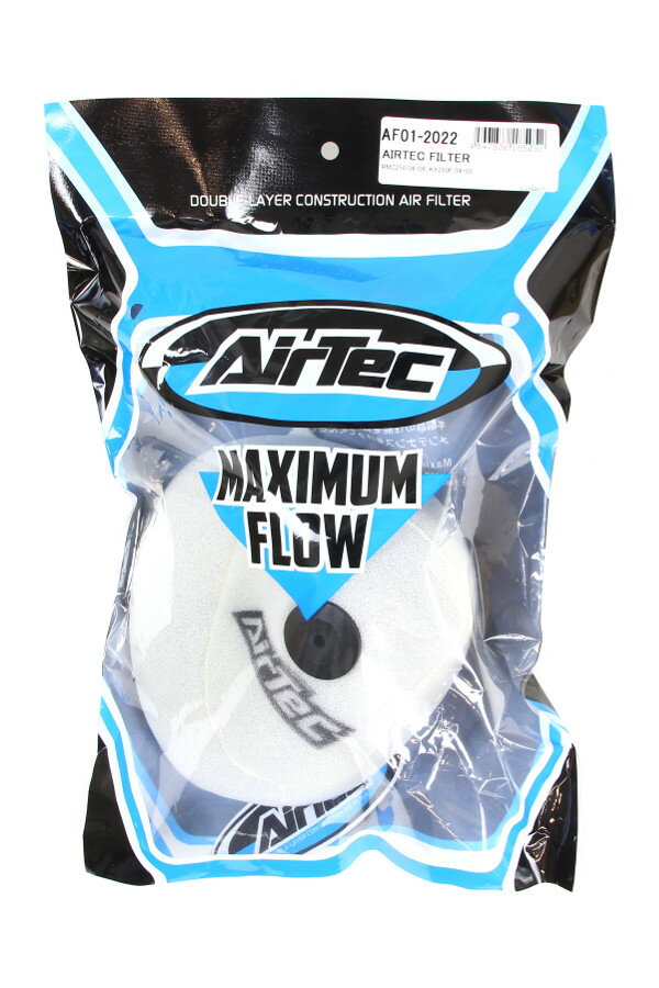 AIRTEC エアフィルター KX250F 04-05／RMZ250 04-06 《エアテック AF01-2022》